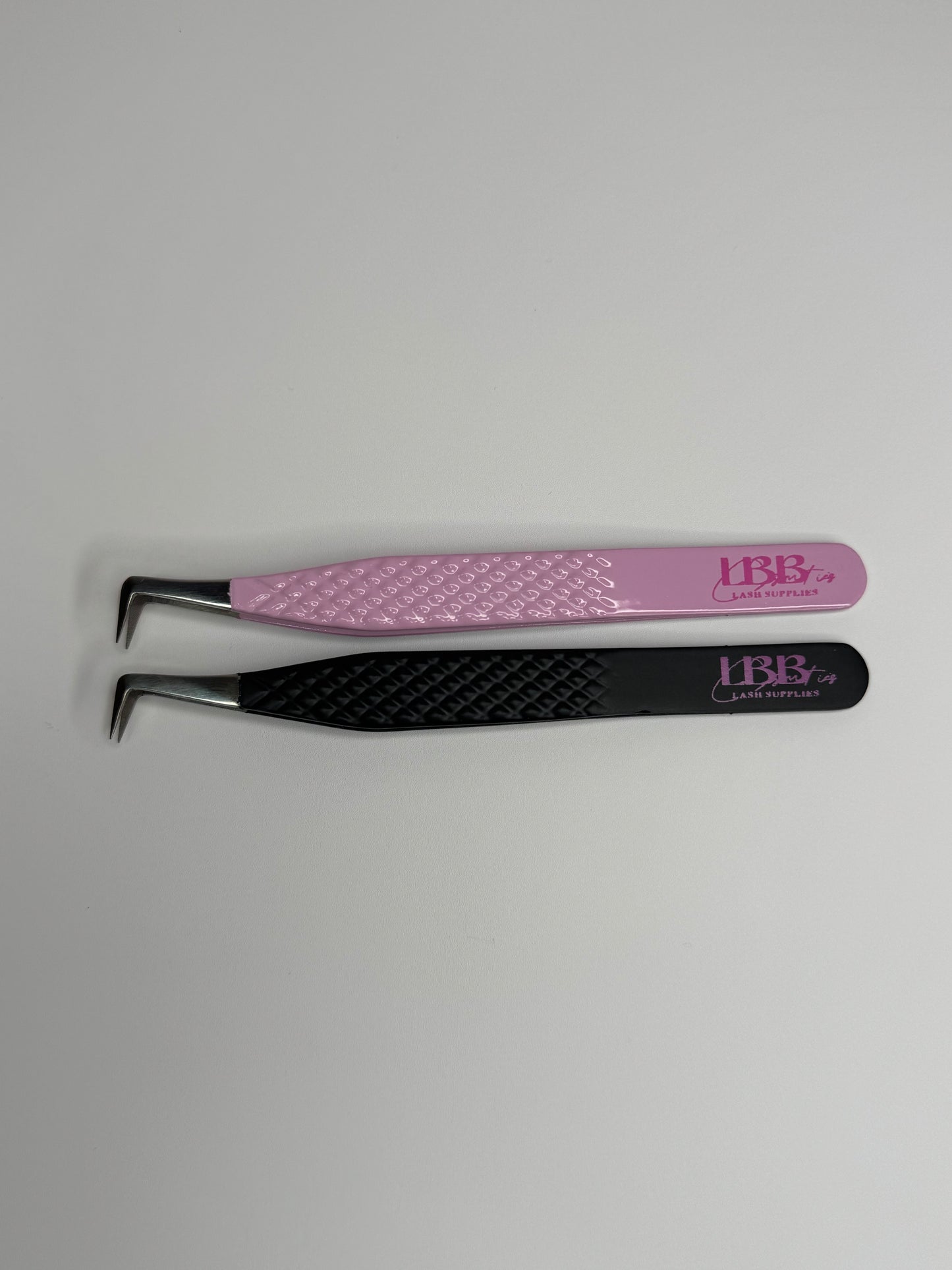 90 degree boot tweezers (fiber tip)