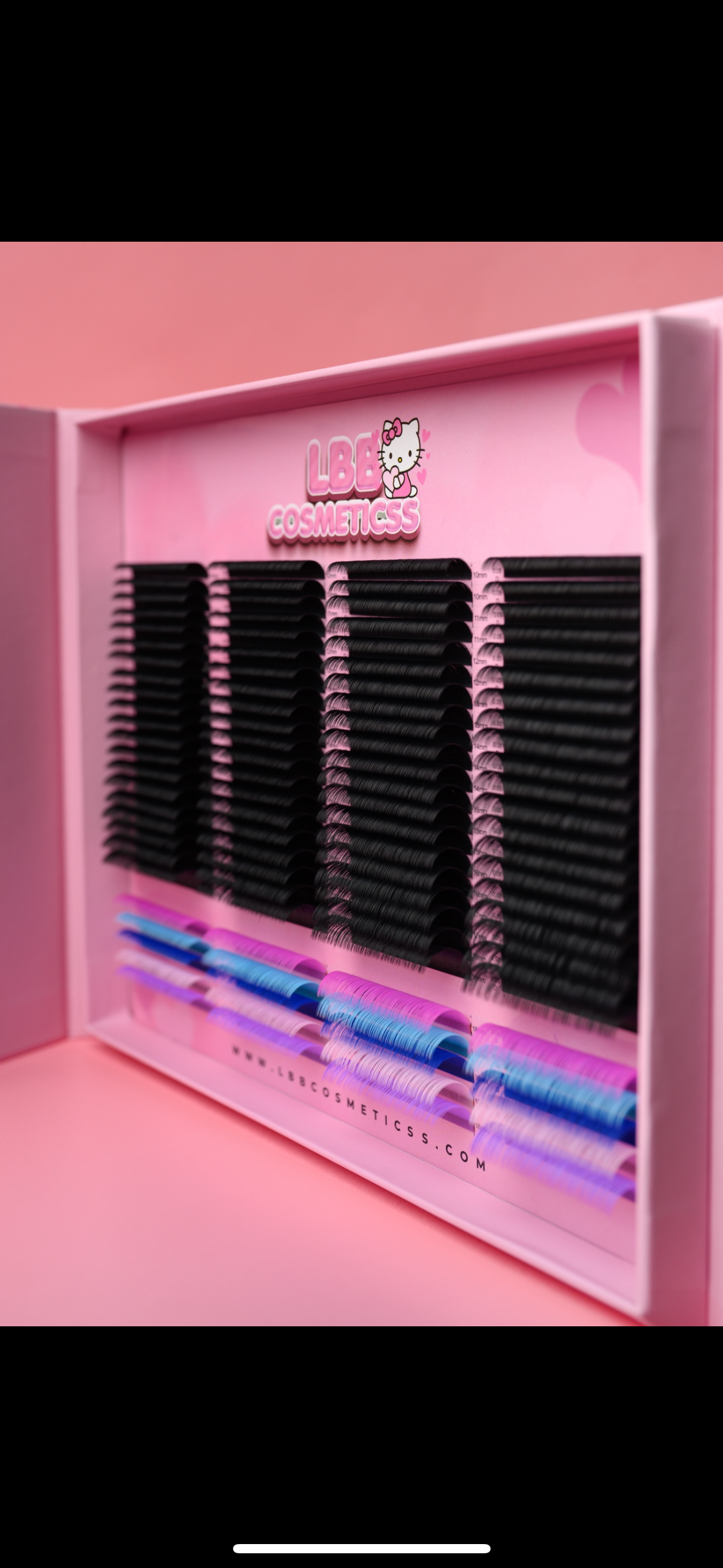 Hello kitty 100 row tray