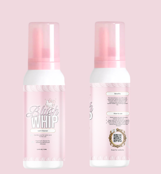 Whip lash cleanser