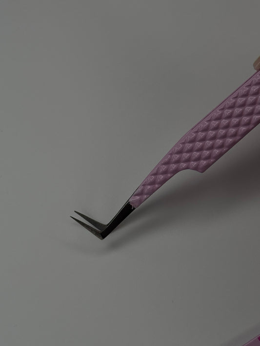 90 degree Russian(fiber)tweezers